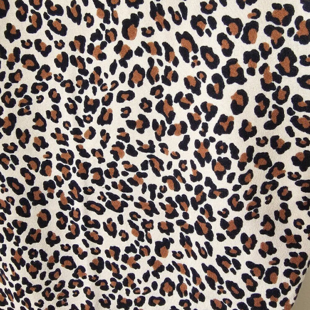 NEVER WORN ADORA ANIMAL PRINT MUSCLE TOP CREW NECK SOFT TOP SIZE SMALL - Picture 9 of 14